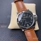 XF Factory Panerai Luminor Marina PAM00111 44mm Automatic Watch - Black Dial Brown Leather Strap (6)_th.jpg